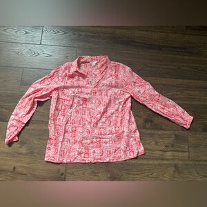Lilly Pulitzer Mizner Red Seaside Harbor
Patterned Tunic